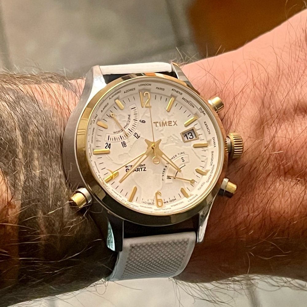 Timex World Time Intelligent Quartz